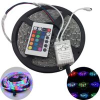 Cinta LED RGB 35 - 28 De 4 Metros 3M y Control Autoadhesivo 3528