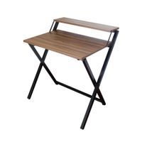 Escritorio Plegable para Laptops 80cm - color Nogal