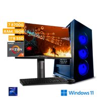Computadora PC Gamer Vastec Hero Ryzen 7 8700G 16GB 1TB SSD RTX 3060 12GB Windows 11 Home