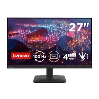 Monitor Lenovo L27-4E, 27"" WLED FHD IPS, 100Hz, 4ms