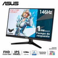 Monitor Asus TUF Gaming VG249QE5A, 24"" FHD IPS, 146Hz, 1ms, Parlante
