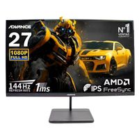Monitor Advance ADV-2755S, 27"" FHD IPS, 144Hz, 1ms, Parlante
