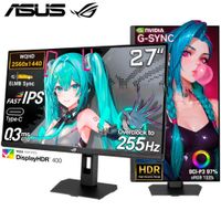 Monitor Asus ROG STRIX XG27ACMES, 27"" QHD HDR 2K, 255Hz, 0,3ms, Pivote