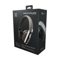 Audífonos Bluetooth Klip Xtreme KWH-750GR Gris Over Ear con Micrófono 40 Horas de Batería