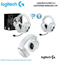 AUDIFONO CMICROF. LOGITECH G PRO X 2 LIGHTSPEED WIRELESS BT 3.5 MM WHITE