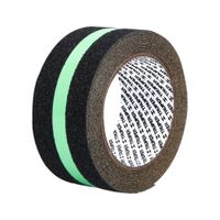 Rollo de 5 m cinta antiderrapante fotoluminiscente 50 mm abrasivo Truper 101450