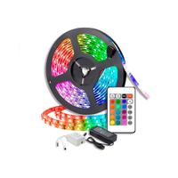 Led de 3M RGB 3528 de Colores con Control Remoto para Habitación Sala