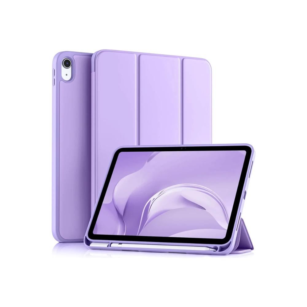 FUNDA SMART COVER PARA IPAD 10TH  10.9  A16 11VA 11PULGADAS  LILA