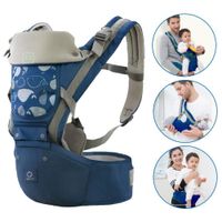 Canguro para Bebé Ergonómico Ballena 3 en 1 Azul