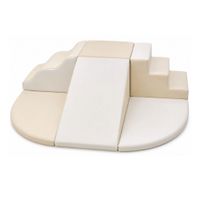Set Abc X 6 Piezas Blanco/Crema