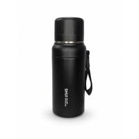 Botella Térmica 600ml de Acero Inoxidable Portátil Negro
