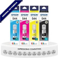 Pack de tinta epson 544 serie l1110-l3110-l3150-l5190 ORIGINALES