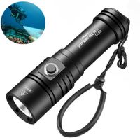 Linterna de Buceo Profesional 2000 Lúmenes IPX8 Recargable 5000mAh