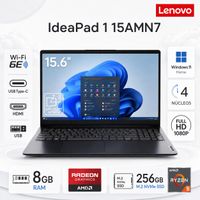 Laptop Lenovo IdeaPad 1 15AMN7 AMD Ryzen 5 7520U 8GB RAM 256GB SSD 15.6 FHD Abyss Blue 82VG00WXUS