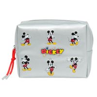Cartuchera ARTESCO Silver Mickey Color Plateado