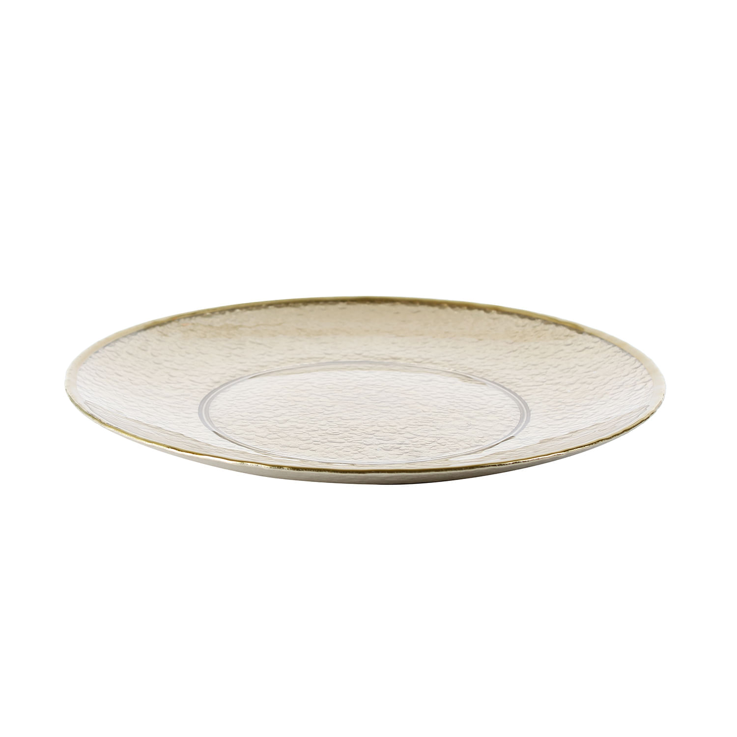 Plato Postre Golden 21Cm