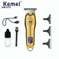 KEMEI KM-678 Maquina Cortapelo Patillera Trimmer Recargable