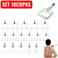 Ventosas chinas Para Vacumterapia 18pcs Copas de Succion Masajes