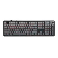 Teclado Aula F108 Pro Wireless RGB Switch Flower - Degraded