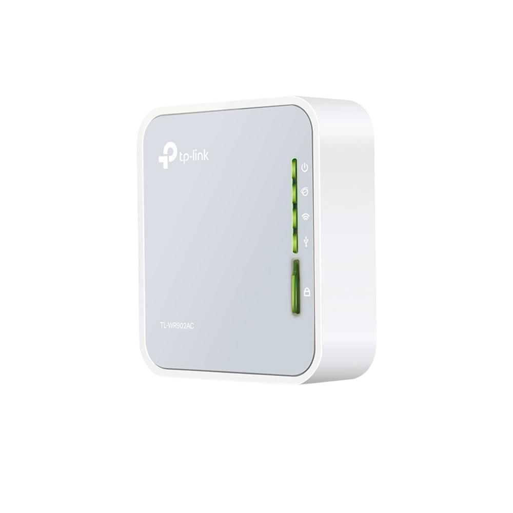 Router TL-WR902AC Tp-Link Doble banda WiFi 5 AC750 portátil
