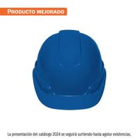 Casco de Seguridad Ajuste de Matraca Azul TRUPER 10371