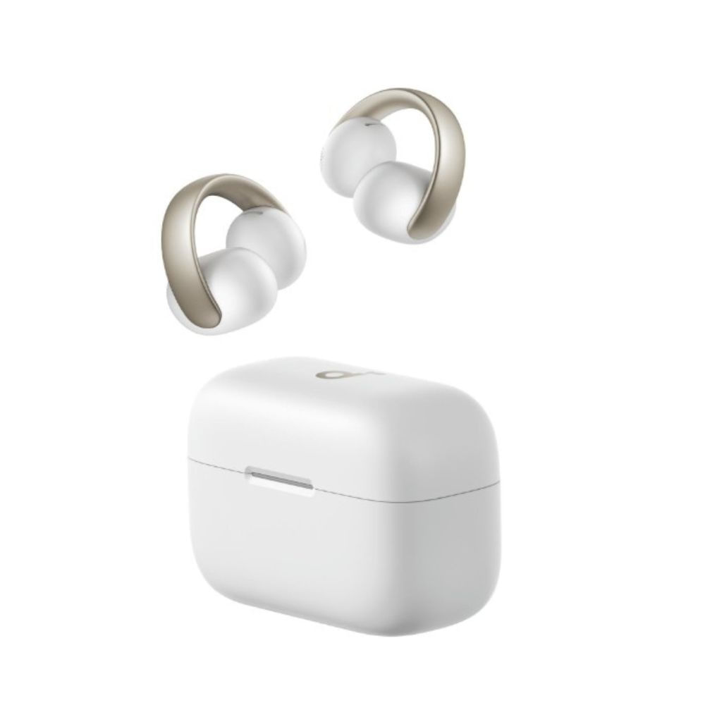 Soundcore AeroClip Audífonos Bluetooth Open-Ear Clip-On White