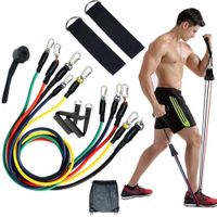 Ligas de Resistencia 11 Piezas para Entrenamiento Funcional - Set de Ejercicio Multiuso