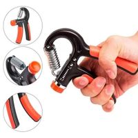 PACK x2 Ejercitador de Dedo Ajustable con Agarre Manual 10-60Kg