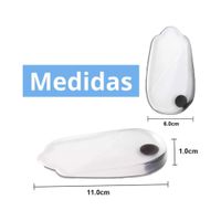 Plantillas Correctoras de Piernas Tipo O/X y Pronación de Silicona - 1 Par