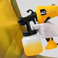 Kit para Pintar Spray Gun 400W - Pistola con Compresor Portátil y Recipiente 800ml