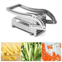 Prensa Cortadora de Papas y Verduras Profesional - Picador de Cocina en Acero Inox