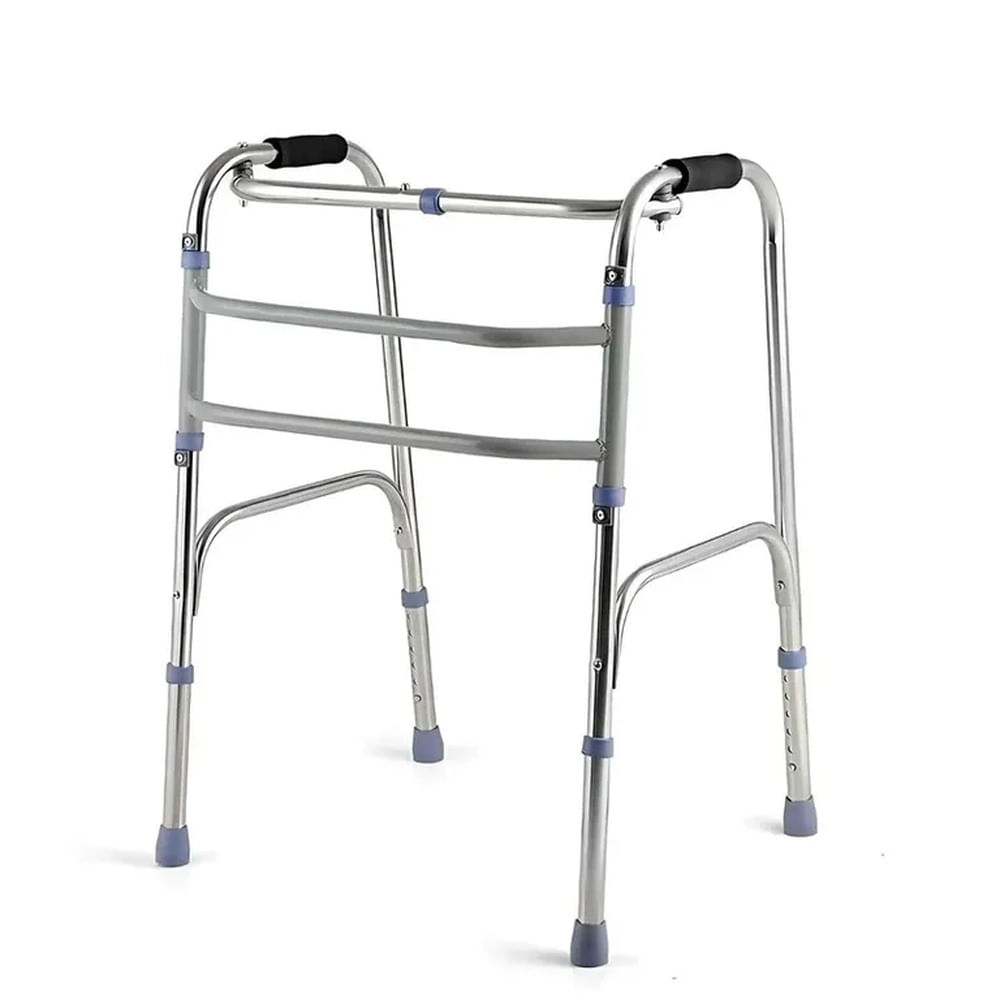 Andador De Pasos Sin Ruedas Para Ancianos Altura Ajustable Liviano