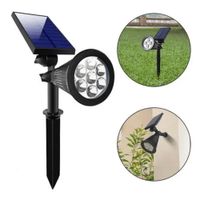 Estaca Solar LED Lampara Jardín Iluminación Decoración Exterior
