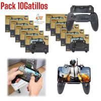 Pack x10Mandos Gatillo Fuego Gamepad Grip L1 R1 Pubg Fornite Free Fire
