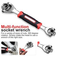 Llave 48 En 1 Con Cabezal Giratorio 360 Grados De Reparación Wrench
