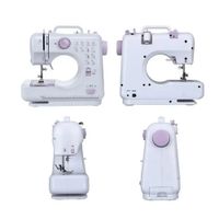 Máquina de Coser Eléctrica Portátil - 12 Tipos de Puntada y Overlock