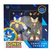 Set Figuras de Colección SONIC Sonic y Shadow 10cm