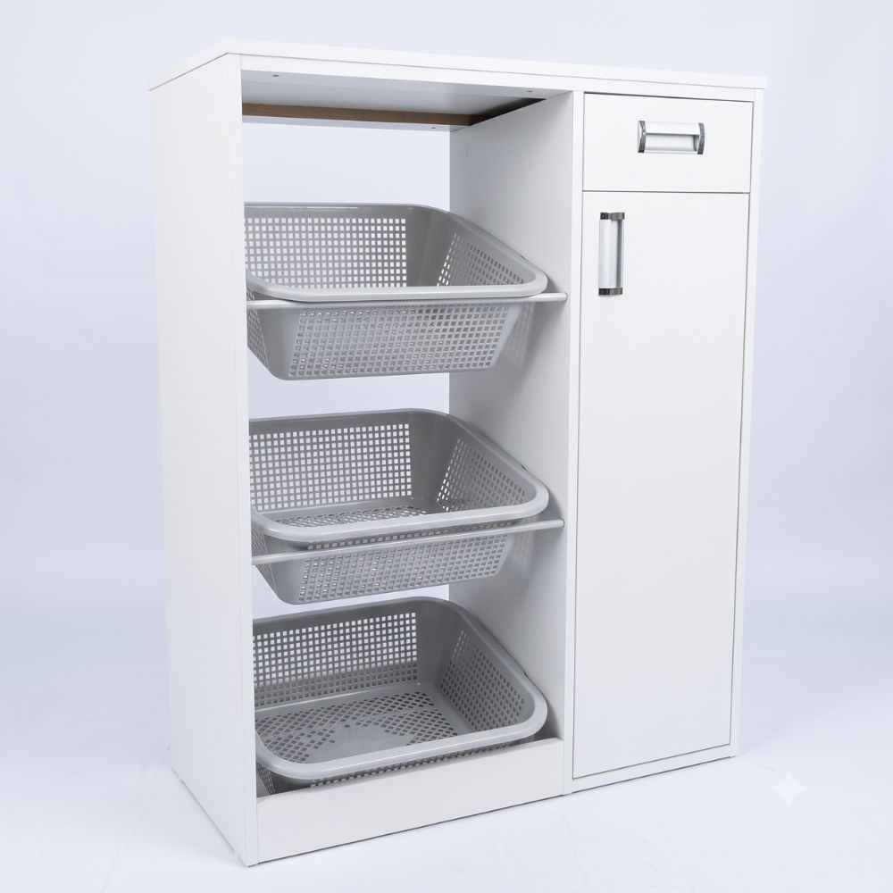 Mueble de Cocina Organizador Alacena Verdulero Blanco