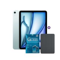 iPad Air 11 Pulgadas Chip M4 128 GB Wi-Fi iPad OS Blue con Case protector y mica