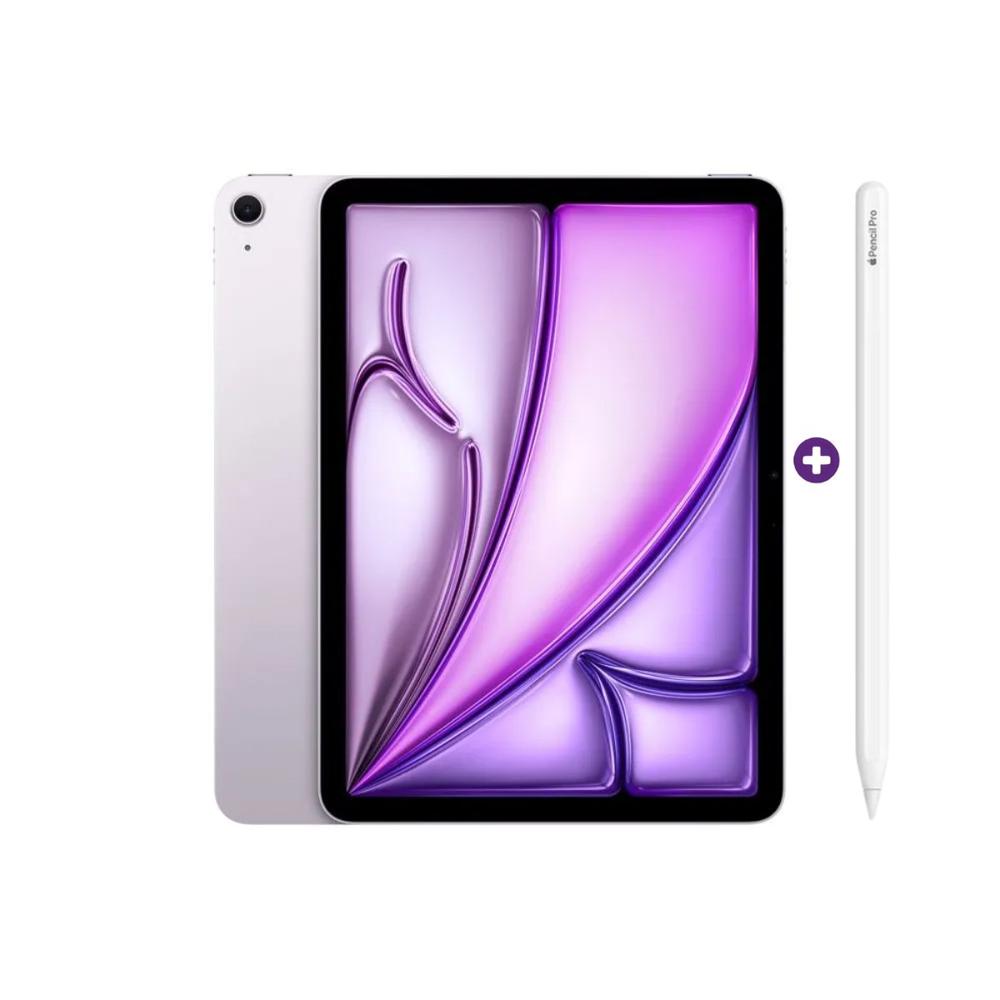 iPad Air 11 Pulgadas Chip M4 128 GB Wi-Fi iPad OS Purple con Pencil pro