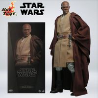 FIGURA STAR WARS MACE WINDU EPII - HOT TOYS