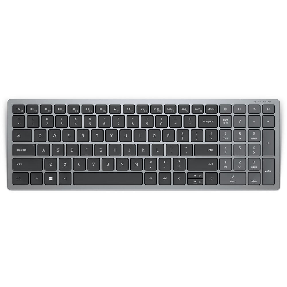 Dell Teclado Inalámbrico Pro Plus QWERTY Español Bluetooth 5.0 Nano receptor Gris - KB740