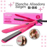 Plancha Alisadora Siegen Rosada SG-3510