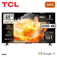 TELEVISOR TCL 65 SMART TV GOOGLE TV 4K UHD LED 2025 - 65V6C