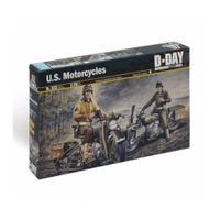 U.S. Motorcycles WWII Model Kit 1-35