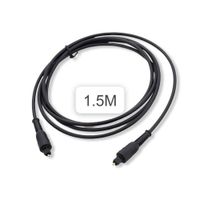 Cable Audio Digital Fibra Optica 150cm metros Macho DVD PS4 Xbox 360