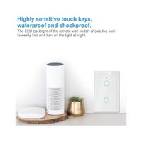 Interruptor Inteligente Wifi Smart Pared Alexa Google Home WS-US-2C