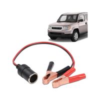 Pack x2 Adaptador de Batería de 12V a Pinza de Cocodrilo