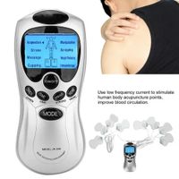 Electrodos Máquina Portátil Terapia Casera Estimulador Masajeador de Pulso y Acupuntura