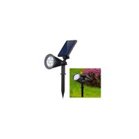 Focos Solares 7LED Exteriores Luz LED Solar Iluminación Paisaje Impermeable Decoración de Jardín